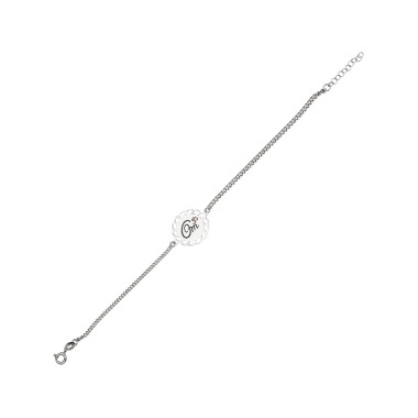 The Om Silver Rakhi Ships Faster