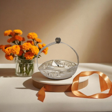 Silver Show-Piece Basket