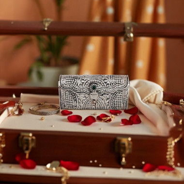 Silver Clutch