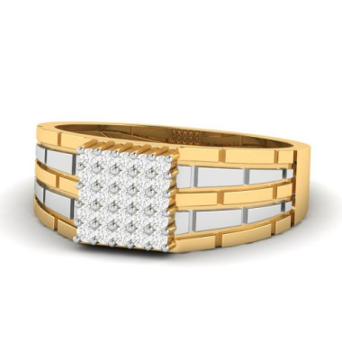The Germain Diamond Gents Ring Ships Faster