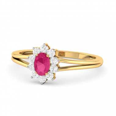 The Eileen Diamond & Gemstone Ring