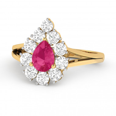 The Kisha Diamond & Gemstone Ring
