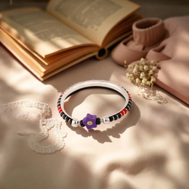 Smiley- Star Charm Kada