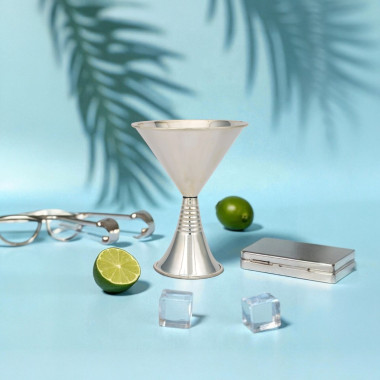 Silver Wine Glass