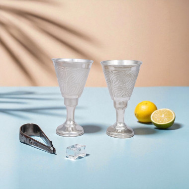 Silver Shot Glasses