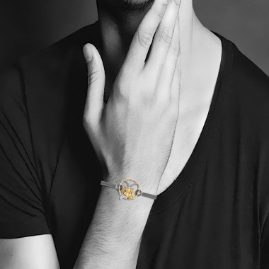The Capricorn Silver Diamond Bracelet Ships Faster