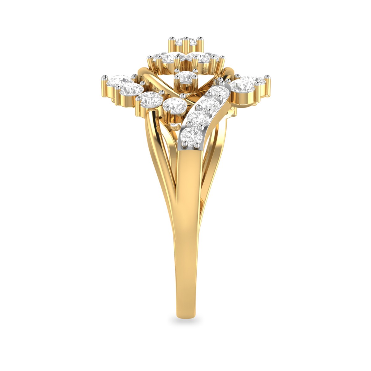 The Ellen Diamond Ring | PC Jeweller