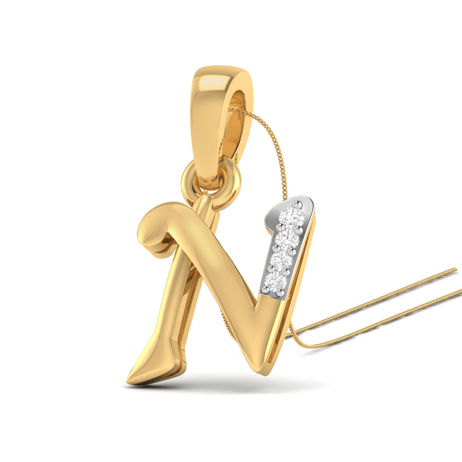 N alphabet pendant Clearance