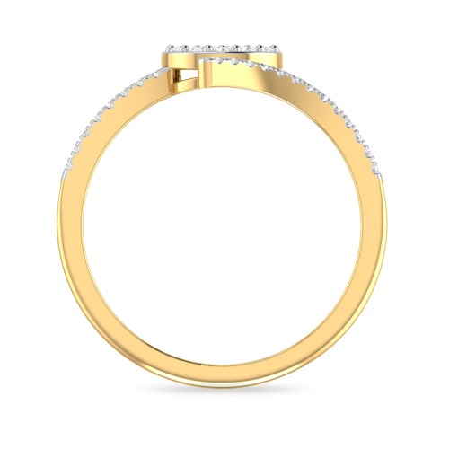 The Trunnion Diamond Ring by PC Jeweller